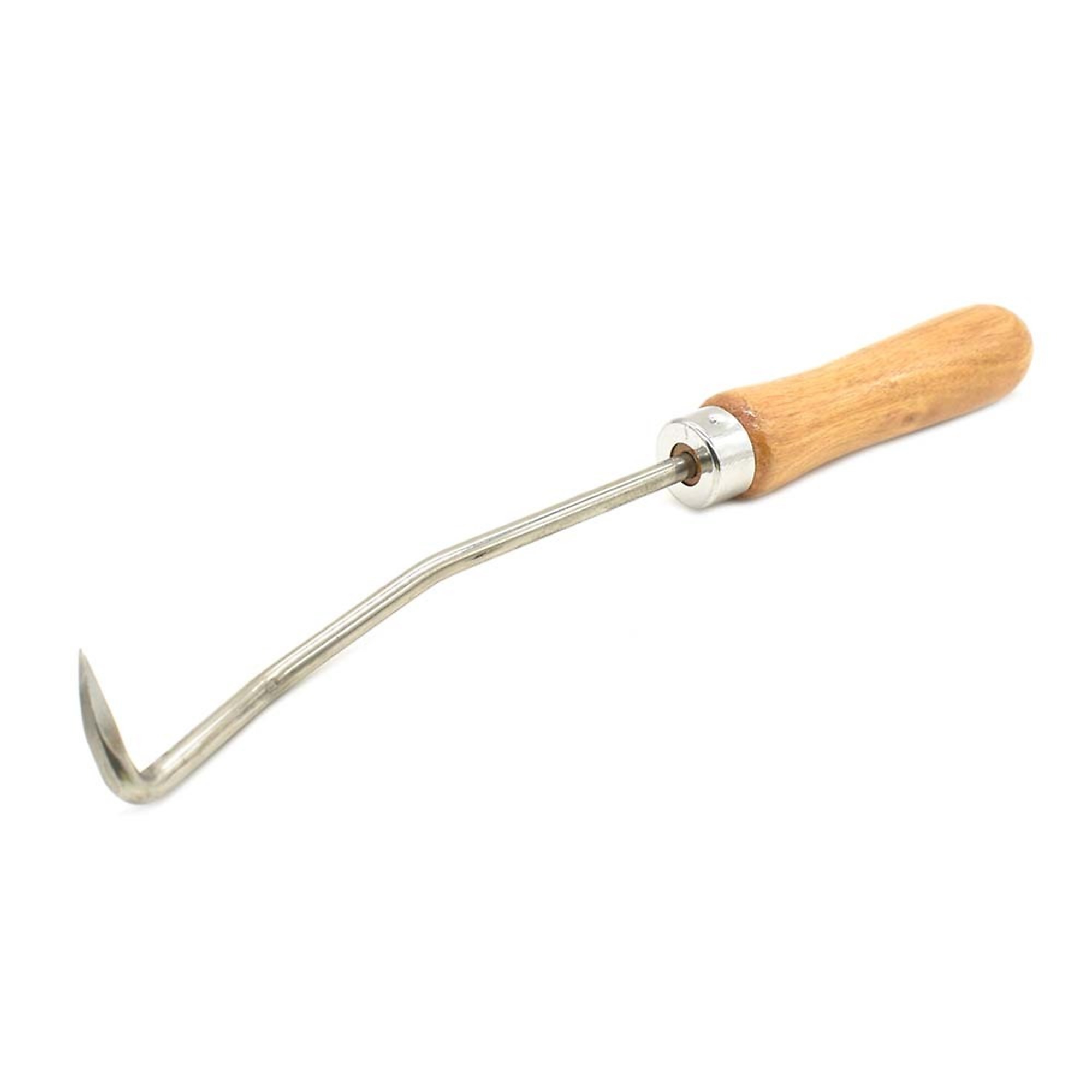 Good Land Bee Supply GLHT-HOOK Heavy-Duty Stainless-Steel Swan Neck Beehive Frame Cleaning Tool